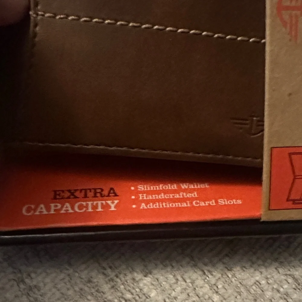 Dockers Brown Leather Wallet